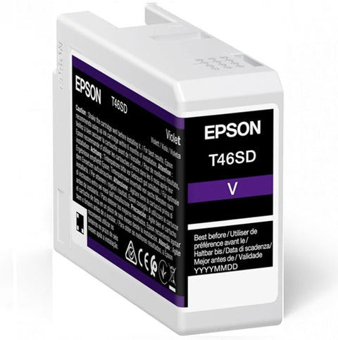 Epson C13T46SD00/T46SD Ink cartridge violet 25ml for Epson SC-P 700