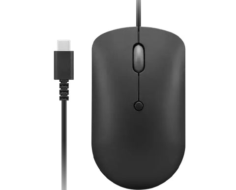 Lenovo GY51D20875 mouse Ambidextrous USB Type-C Optical 2400 DPI