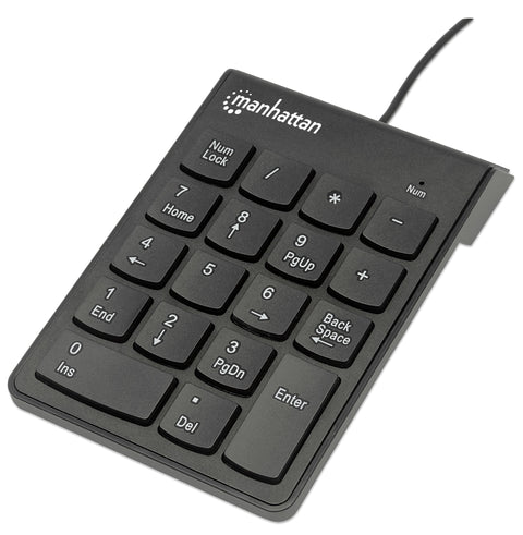 IC Intracom 176354 numeric keypad Universal USB Black