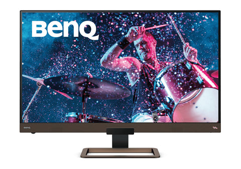 BenQ EW3280U 81.3 cm (32") 3840 x 2160 pixels 4K Ultra HD LED Black, Brown