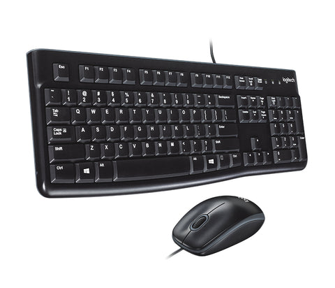 Logitech MK120 keyboard USB Black