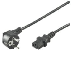 Microconnect PE0104020 power cable Black 2 m C13 coupler