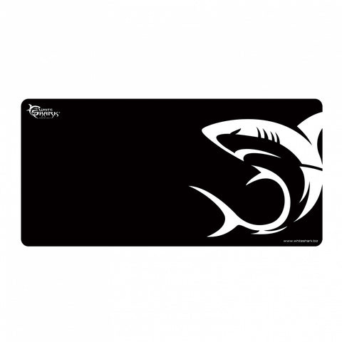 White Shark SHARK Gaming mouse pad Black, White