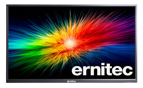 Ernitec Surveillance computer monitor 2.49 m (98") 3840 x 2160 pixels 4K Ultra HD LED Black