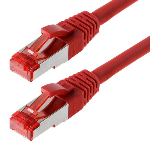 Helos CAT6 S/FTP (PIMF), 7.5m networking cable Red SF/UTP (S-FTP)