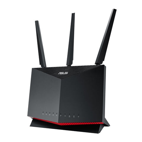 ASUS AX5700 RT-AX86U wireless router Gigabit Ethernet Dual-band (2.4 GHz / 5 GHz) Black, Red