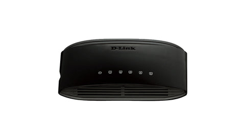 D-Link DES-1005D Unmanaged Fast Ethernet (10/100) Black