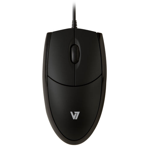 V7 Optical LED USB Mouse - black