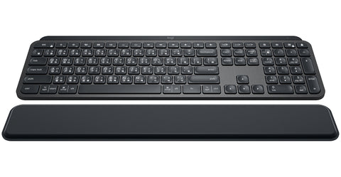 Logitech MX Keys Plus Advanced Wireless Illuminated Keyboard with Palm Rest