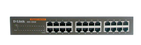 D-Link 24-poorts koper Gigabit switches Unmanaged