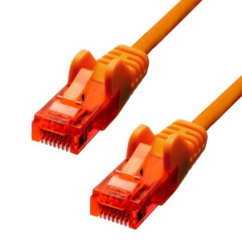 ProXtend CAT6 U/UTP CCA PVC Ethernet Cable Orange 7M