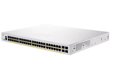 Cisco CBS250-48P-4X-EU network switch Managed L2/L3 Gigabit Ethernet (10/100/1000) Silver