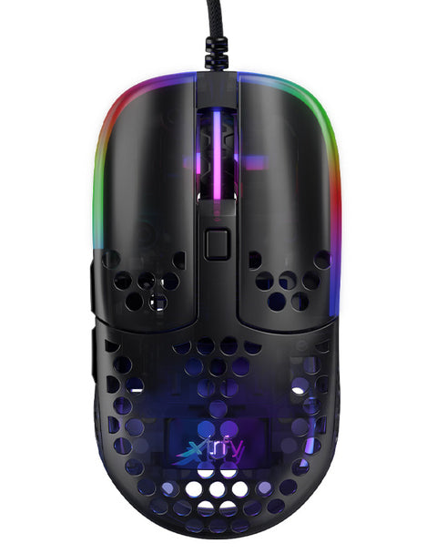 Xtrfy MZ1 Gaming Maus - schwarz - Maus - Optisc mouse Ambidextrous USB Type-A Optical 16000 DPI