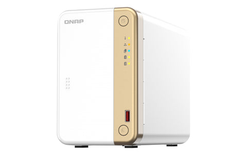 QNAP TS-262 NAS Tower Ethernet LAN Gold, White N4505