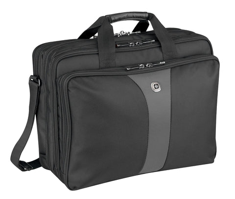 Wenger/SwissGear 600655 notebook case 43.2 cm (17") Briefcase Black, Grey