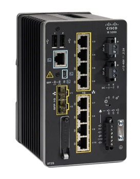 Cisco Catalyst IE-3200-8T2S-E network switch Managed L2/L3 Gigabit Ethernet (10/100/1000) Black