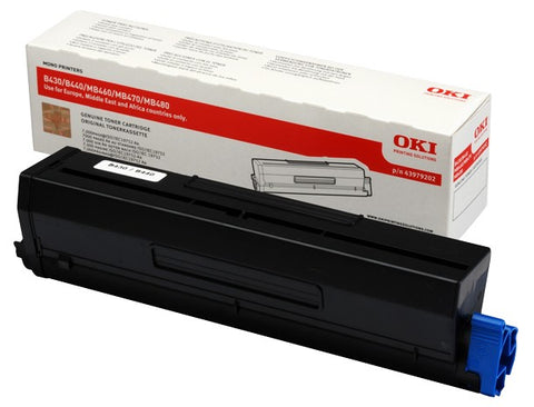 OKI 43979202 Toner-kit high-capacity, 7K pages ISO/IEC 19752 for OKI B 430/440/MB 480