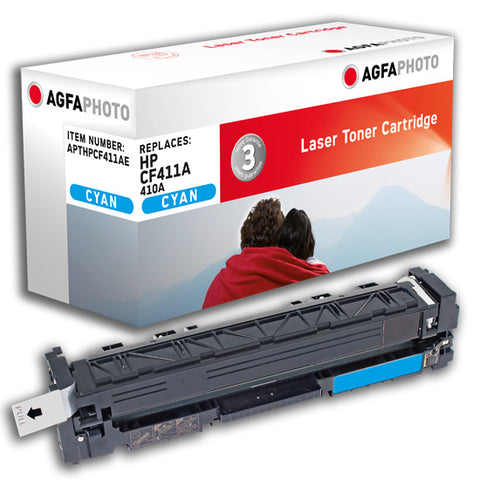 AgfaPhoto APTHPCF411AE toner cartridge Cyan 1 pc(s)