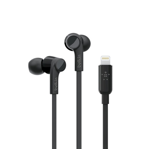 Belkin Rockstar Headphones Wired In-ear Calls/Music Black