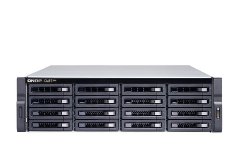 QNAP TS-h1677XU-RP-3700X-32G/192TB EX NAS Rack (3U) Ethernet LAN Black