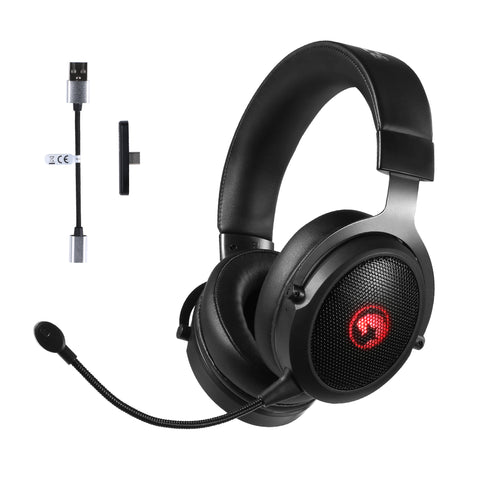 Marvo HG9088W headphones/headset Wired & Wireless Head-band Gaming Bluetooth Black