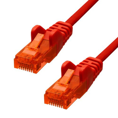 ProXtend CAT6 U/UTP CCA PVC Ethernet Cable Red 1M