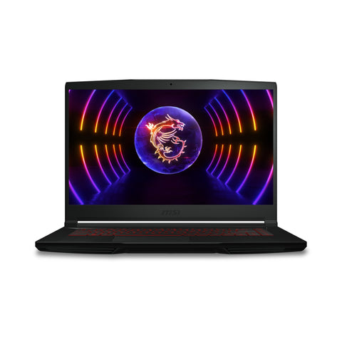 MSI Gaming Thin GF63 12VF-294UK Laptop 39.6 cm (15.6") Full HD Intel® Core™ i7 i7-12650H 16 GB DDR4-SDRAM 512 GB SSD NVIDIA GeForce RTX 4060 Wi-Fi 6 (802.11ax) Windows 11 Home Black