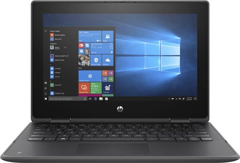 HP ProBook x360 11 G5 N4020 Hybrid (2-in-1) 29.5 cm (11.6") Touchscreen HD Intel® Celeron® N 4 GB DDR4-SDRAM 64 GB eMMC Wi-Fi 5 (802.11ac) Windows 10 Pro Grey