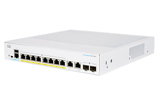 Cisco CBS350-8P-2G-EU network switch Managed L2/L3 Gigabit Ethernet (10/100/1000) Silver