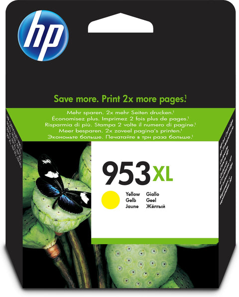 HP F6U18AE/953XL Ink cartridge yellow high-capacity, 1.45K pages 18ml for HP OfficeJet Pro 7700/8210/8710