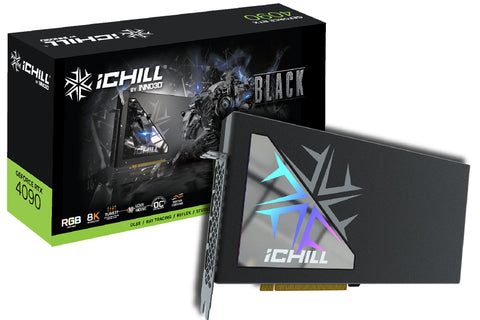 Inno3D GeForce RTX 4090 ICHILL BLACK NVIDIA 24 GB GDDR6X