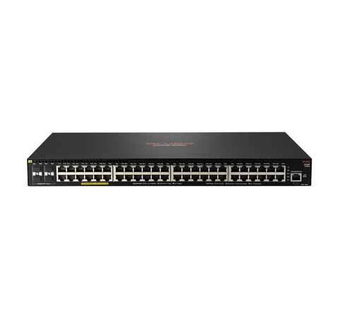 Aruba 2930F 48G PoE+ 4SFP+ 740W Managed L3 Gigabit Ethernet (10/100/1000) Power over Ethernet (PoE) 1U Black