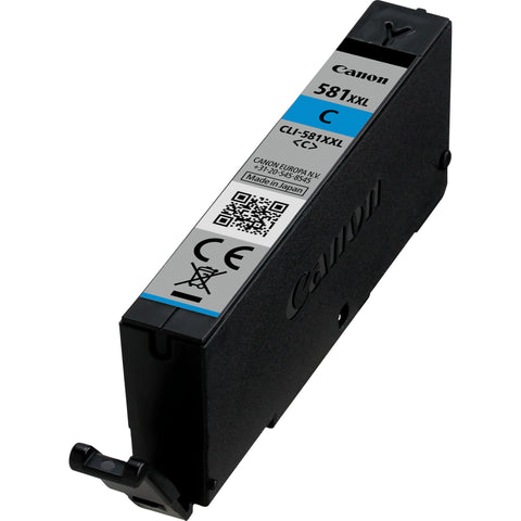 Canon 1995C001/CLI-581CXXL Ink cartridge cyan extra High-Capacity, 820 pages ISO/IEC 19752 11,7ml for Canon Pixma TS 6150/8150