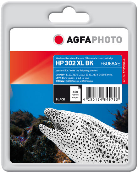 AgfaPhoto APHP302XLB ink cartridge Black