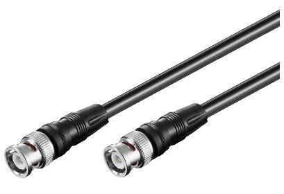 Microconnect BNC/BNC 2m coaxial cable Black