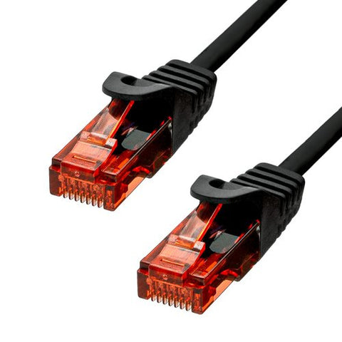 ProXtend CAT6 U/UTP CU LSZH Ethernet Cable Black 3M