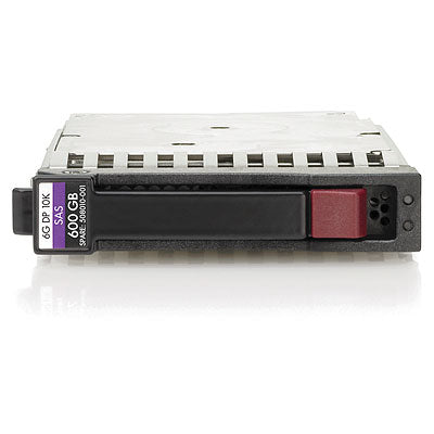 Hewlett Packard Enterprise MSA 600GB 6G SAS 10K SFF(2.5-inch) Dual Port Ent 3yr Warranty 2.5"