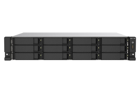 QNAP TS-1273AU-RP-8G NAS Rack (2U) Ethernet LAN Black, Grey V1500B