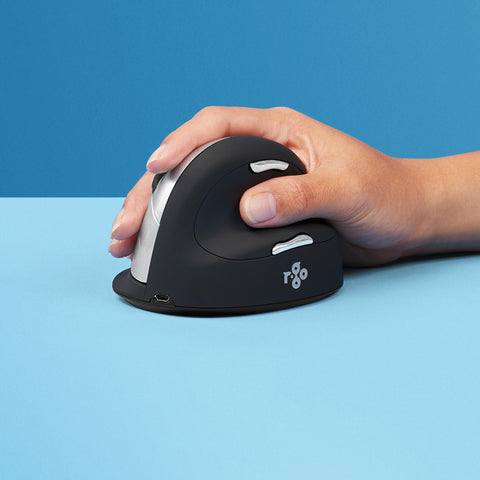 R-Go Tools HE Mouse R-Go HE ergonomic mouse, large, right, wireless