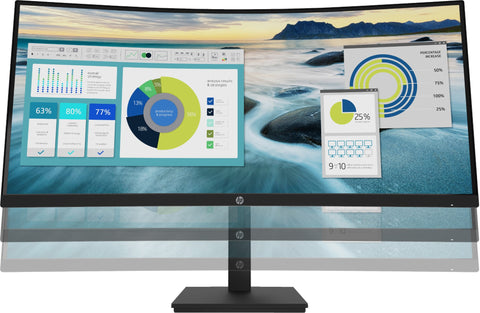 HP P34hc G4 computer monitor 86.4 cm (34") 3440 x 1440 pixels Quad HD LED Black