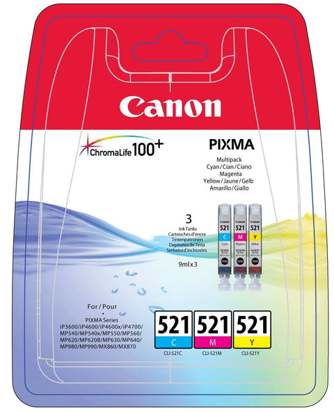 Canon 6509B013/PGI-550CLI551 Ink cartridge multi pack Bk,C,M,Y Pack=4 for Canon Pixma IP 8700/IX 6850/MG 5450/MG 6350/MX 725