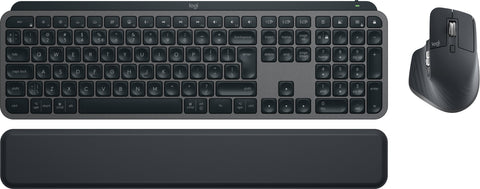 Logitech MX Keys S Combo keyboard Mouse included RF Wireless + Bluetooth QWERTY US International Graphite