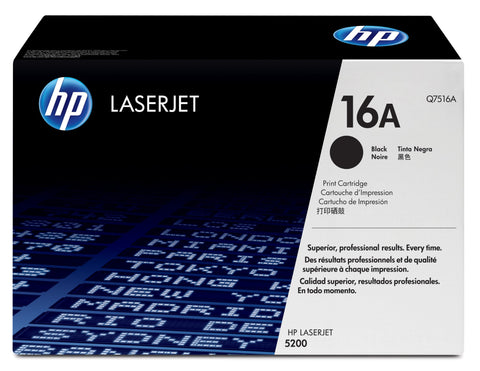 HP Q7516A/16A Toner cartridge black, 12K pages ISO/IEC 19752 for Canon LBP-3500