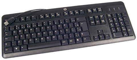 HP 672647-103 keyboard USB Swedish Black