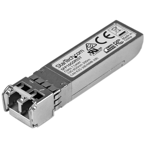 StarTech.com Cisco SFP-10G-SR-S Compatible SFP+ Transceiver Module - 10GBASE-SR~Cisco SFP-10G-SR-S Compatible SFP+ Module - 10GBASE-SR - 10GbE Multimode Fiber MMF Optic Transceiver - 10GE Gigabit Ethernet SFP+ - LC 300m - 850nm - DDM Cisco Firepower, ASR9