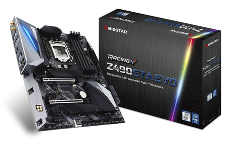 Biostar Z490GTA EVO motherboard Intel Z490 LGA 1200 (Socket H5) ATX