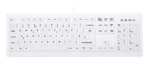 CHERRY AK-C8100F-U1-W/UK keyboard USB QWERTY UK English White