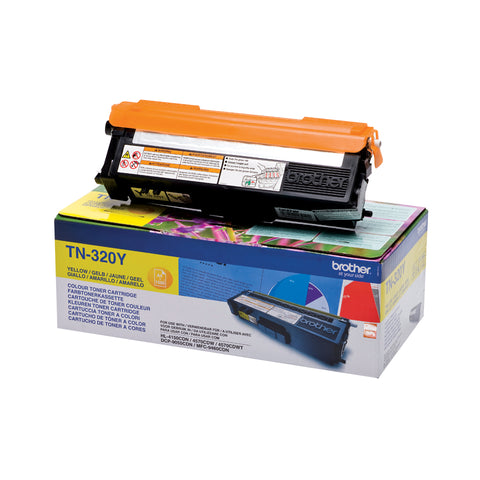 Brother TN-320Y Toner yellow, 1.5K pages ISO/IEC 19798 for Brother HL-4150/4570