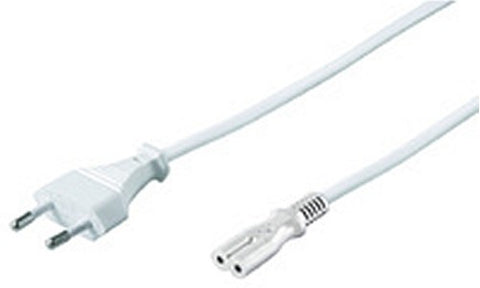 Microconnect PE030730W power cable White 3 m C7 coupler