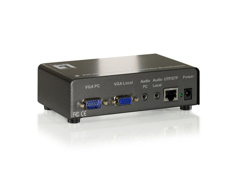 LevelOne 1-Port Cat.5 Audio/Video Transmitter